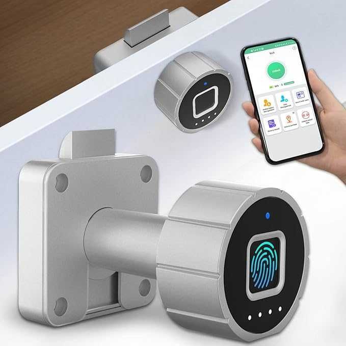 Bluetooth Биометрична ключалка за шкаф с пръстови отпечатъци eLinkSmar
