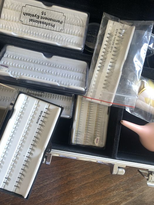 Комплект за поставяне на мигли