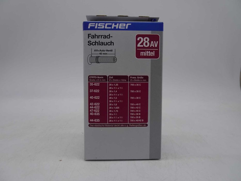 Camera cauciuc bicicleta 28 inch AV, Fischer