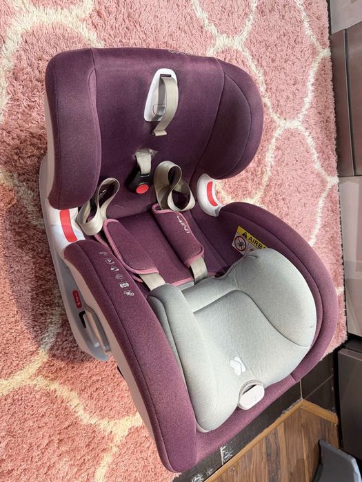 Столче за кола KikkaBoo - 4in1, с IsoFix, 0-36 kg, розово
