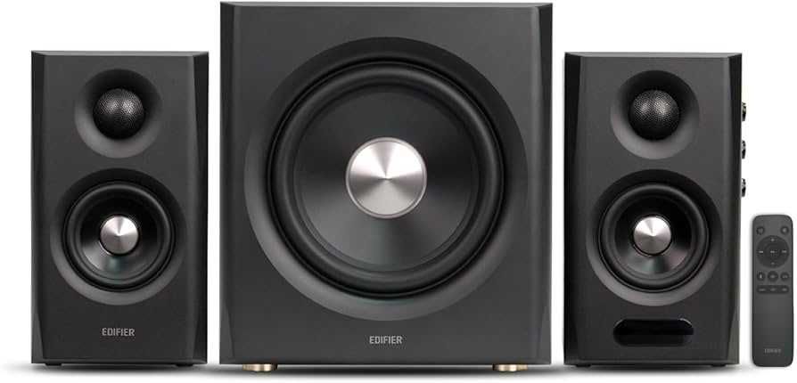 Edifier S355DB c 8-дюймовый беспроводной сабвуфер/Bluetooth 6.0/LDAC/