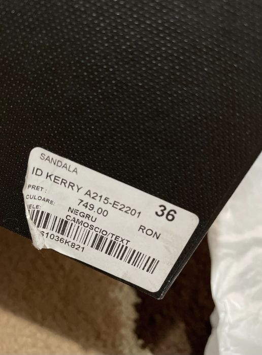 Sandale Musette piele naturala 36