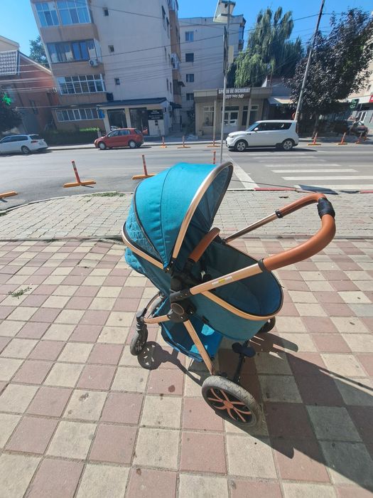 Carut 2 În 1 cu landou și scoică