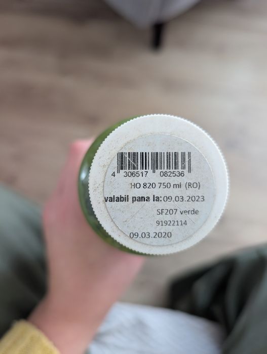 Vopsea verde Hornbach 750 ml nou