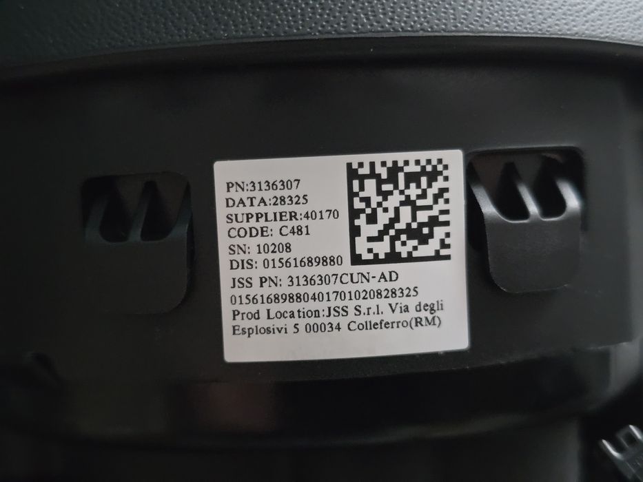 Airbag volan Alfa Romeo Stelvio, Giulia, Tonale