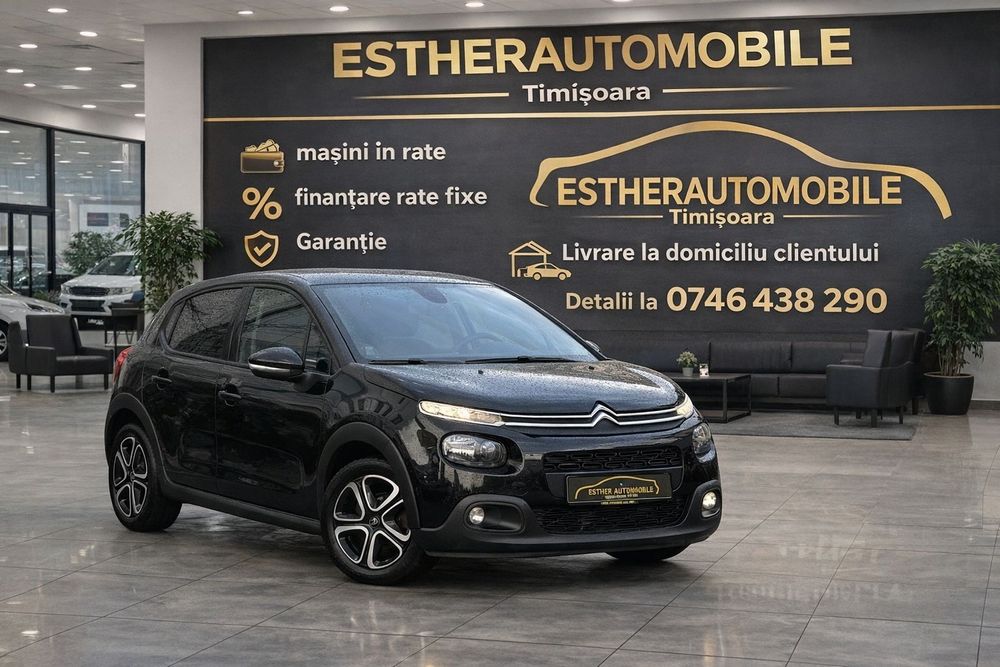 Citroën C3 1.2 Benzina 2019 Euro 6 Rate Livrare Garantie