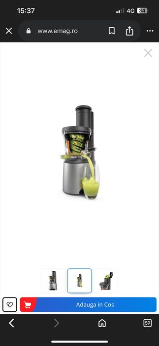 Vand storcator de fructe Kenwood