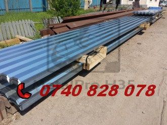 Vand Tabla pentru Hale H35 si T10 - Grosimi de la 0.4 la 0.6  L=6.20m