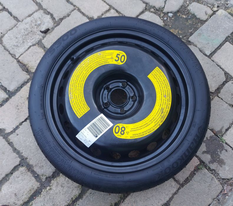 O rezervă slim Audi A4 A5 A6 145/60 R20 seria 4.5Jx20H2 ET22 - 5x112