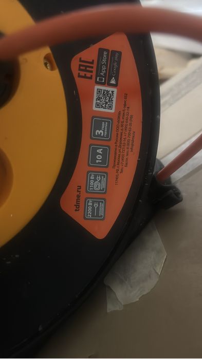 Катушка удлинитель силовой