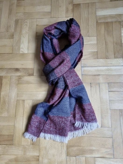 Eșarfă premium Gierremilano - lână și poliamidă - fabricată în Italia