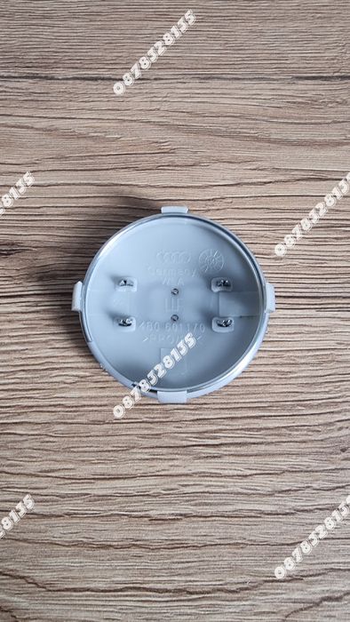 Капачки за джанти Audi 60мм графит комплект 4бр