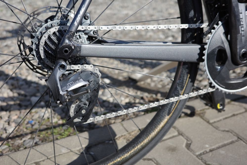 BICICLETA CURSIERA TIME  Alpe D'huez-01  șosea carbon XL