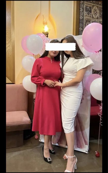 Продам белое платье