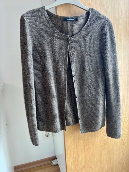 Bluza de lana cu fir auriu, marimea M