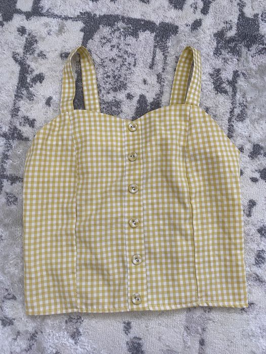 топы на девочку от H&M и Bershka