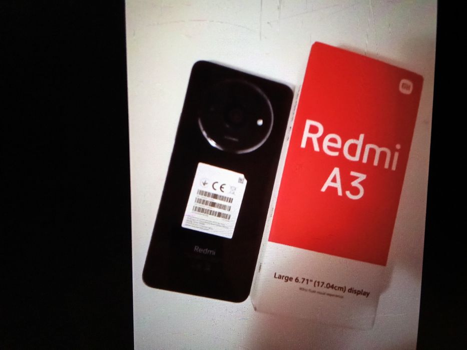 Schimb Redmi A3 midnight black