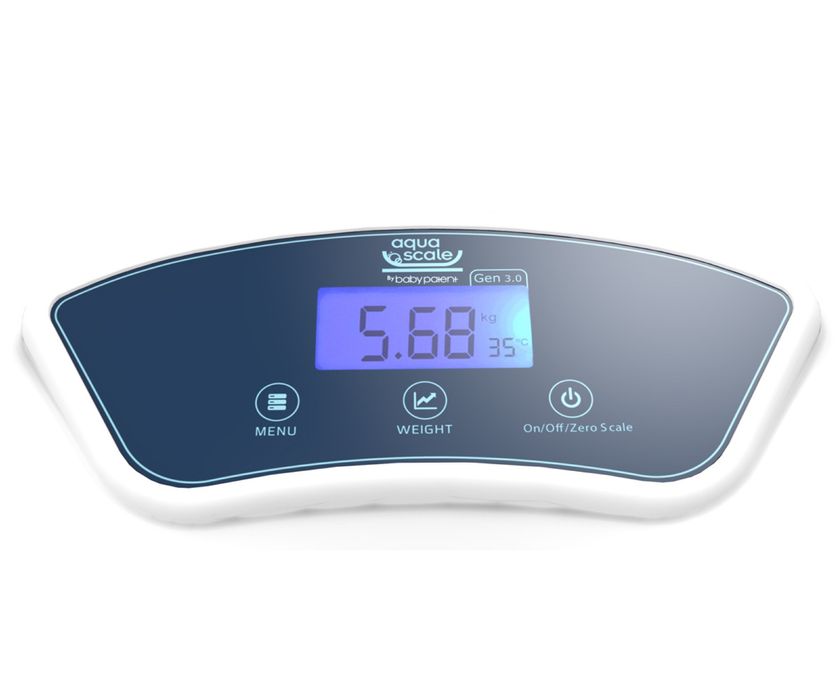 Дигитална бебешка вана с везна и термометър Aquascale 3-в-1