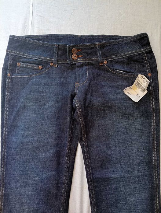 Blugi dama evazați Pepe Jeans London, model Victoria,anii 2000,made in Maroc, talie joasă