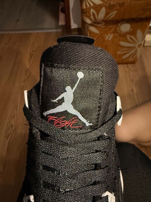 Jordan 4 black marima 41