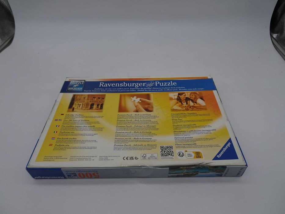 Puzzle Ravensburger - Peisaj maritim: Privire spre mare, 500 piese