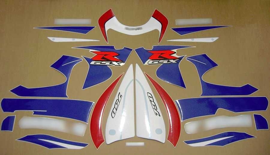 Стикери Сузуки 750 GSXR 2000-2001г Suzuki GSX-R графики k1 к1 лепенки