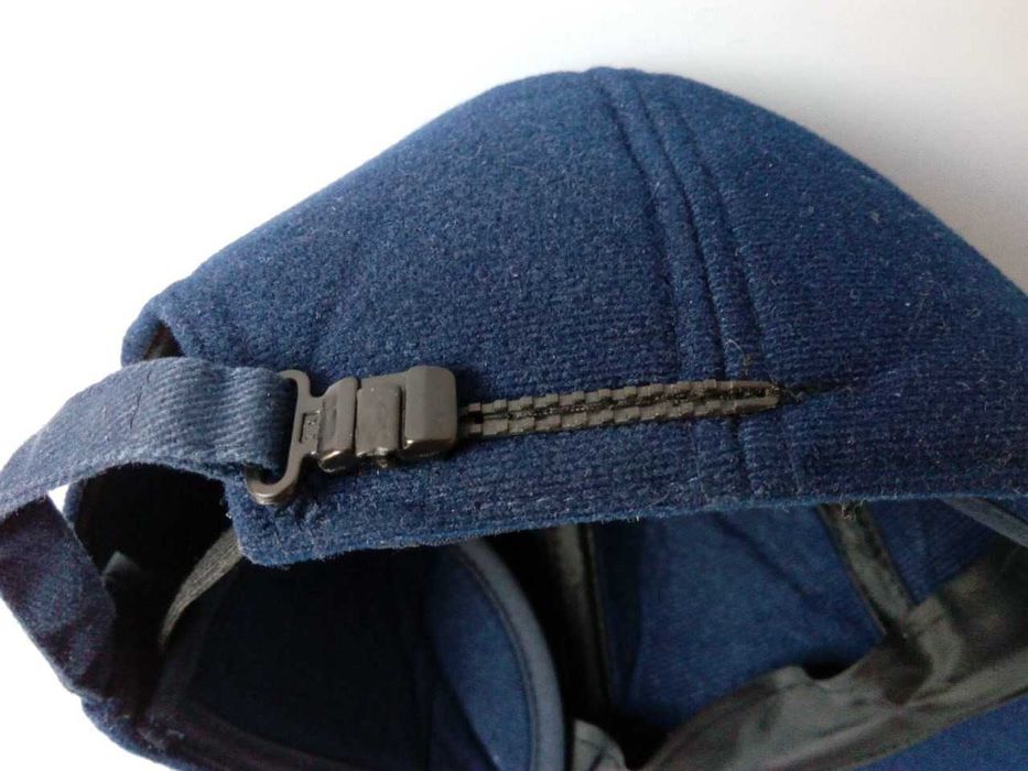 Кепка теплая со складными ушками