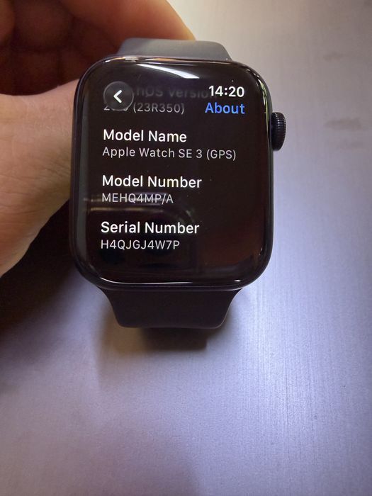 Apple watch se 3 44mm 64gb 100% бат. Midnight Гаранция