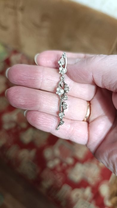 Серебряные серьги