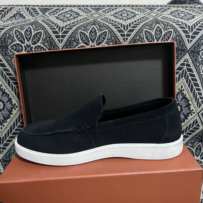 Лоферы замшевые ZARA