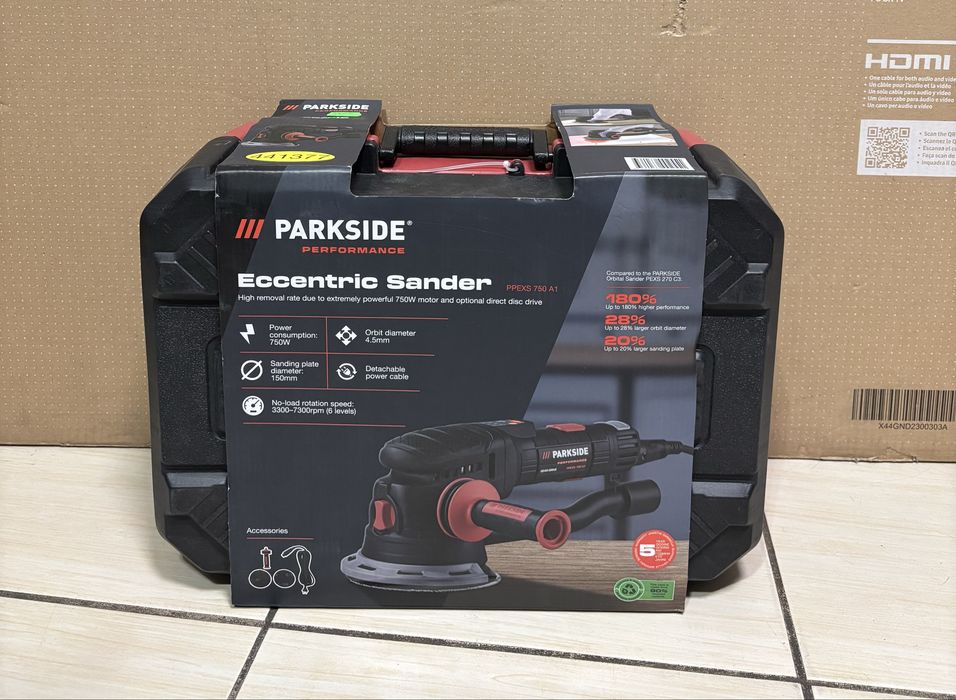 MDM vinde: Slefuitor Parkside PPEXS 750 A1.