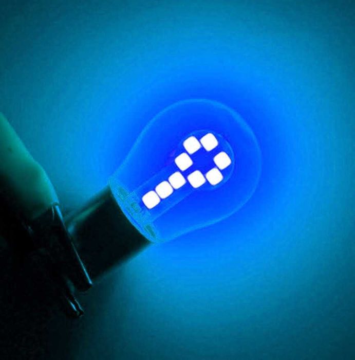 LED Лед Крушка 18 SMD BA15S 1156 (P21W),BAU15S 1156 (PY21W) 12V