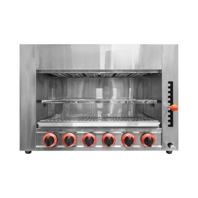 Печь Саламандра для фастфуда/кафе. Скидки до -40% (6 и 8 горелок)