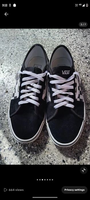 Оригинални черни Vans кецове