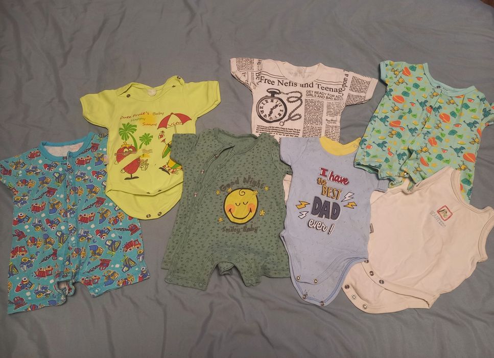 Детские вещи с 0+ до 3х месяцев