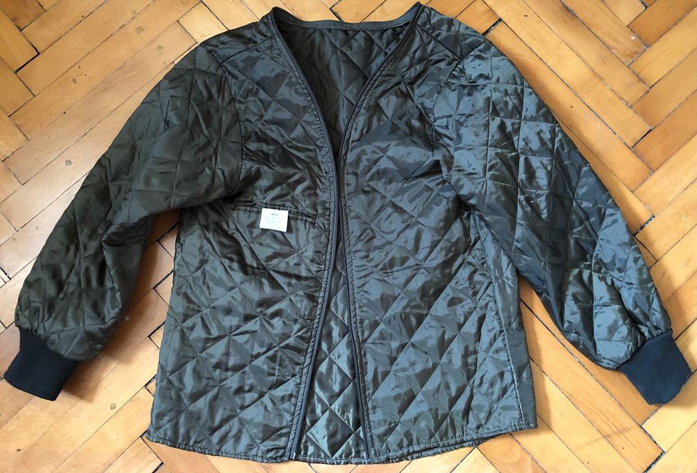 Военна камуфлажна шуба с подплата