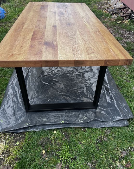 Masa lemn masiv stejar Living Bucatarie ca si NOUA 180 x 90