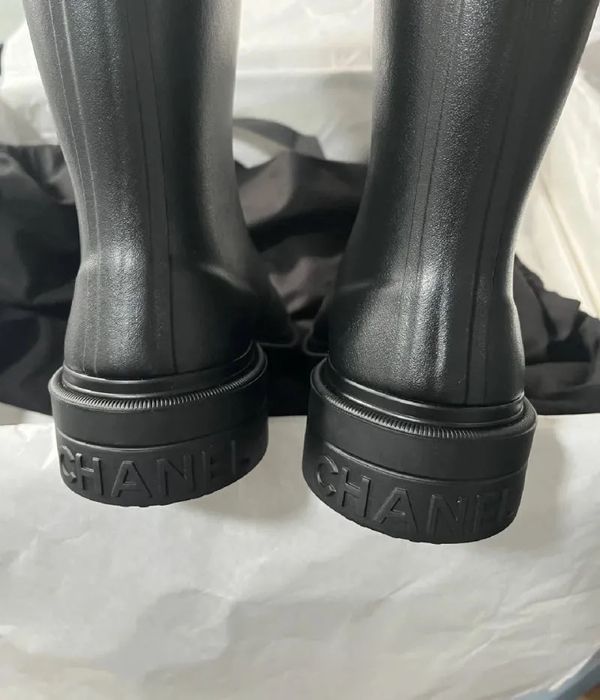 Ботинки под шанель отличного качества