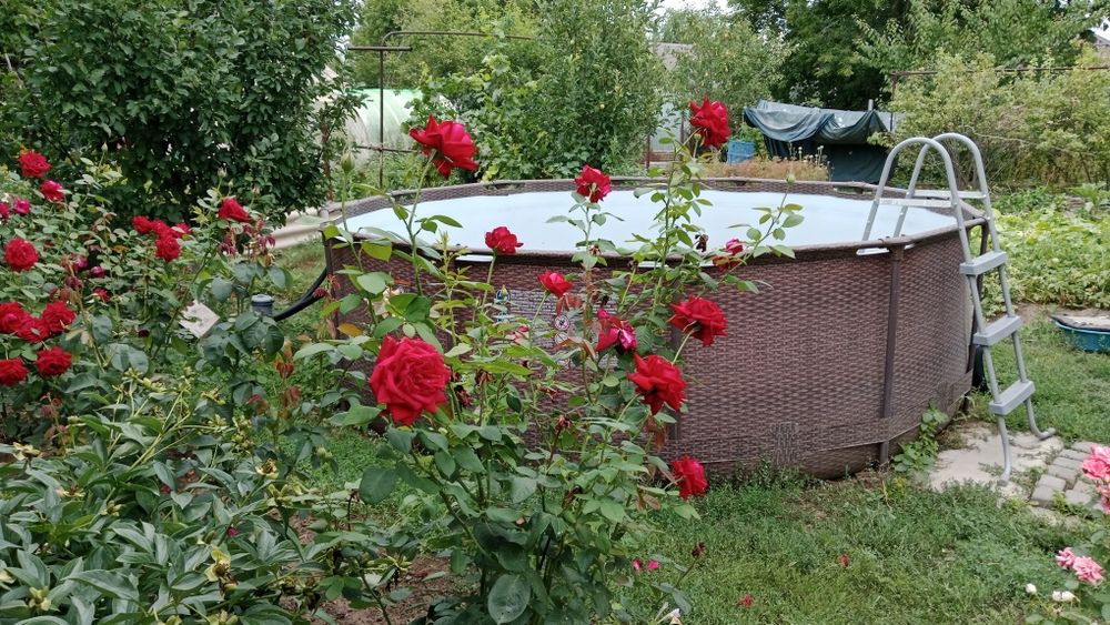 Бассейн 366см в отличном состоянии