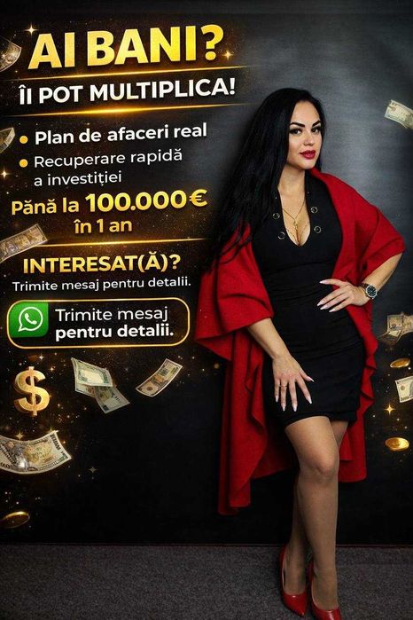 Caut investitor/partener pentru deschiderea unui complex gastronomic