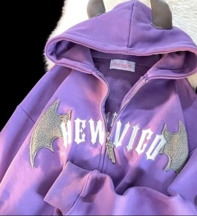 Зип-худи с рожками