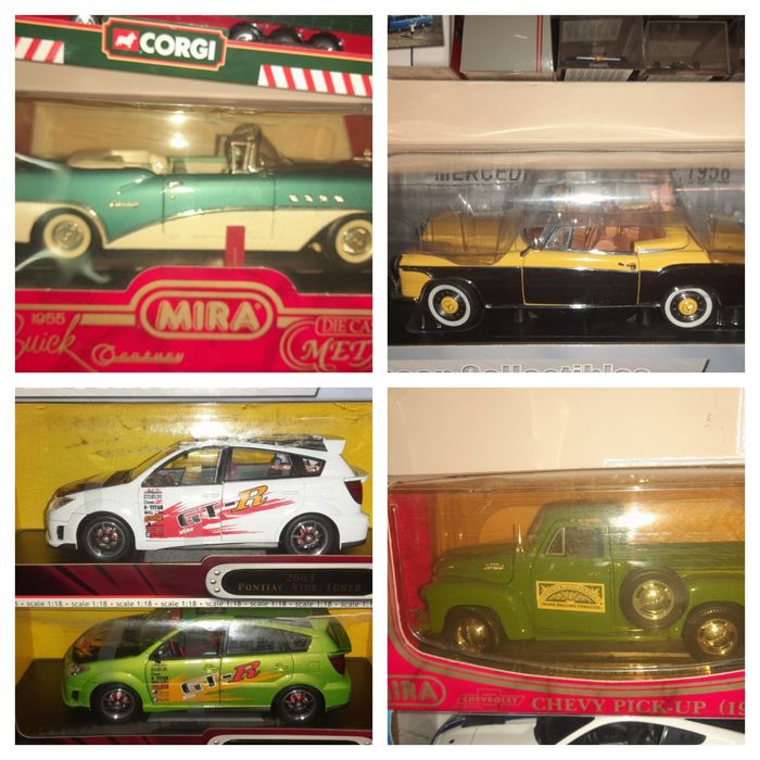 Колекционерски модели 1:18. Autoart,Revell,Solido,Maisto,Anson,Rico