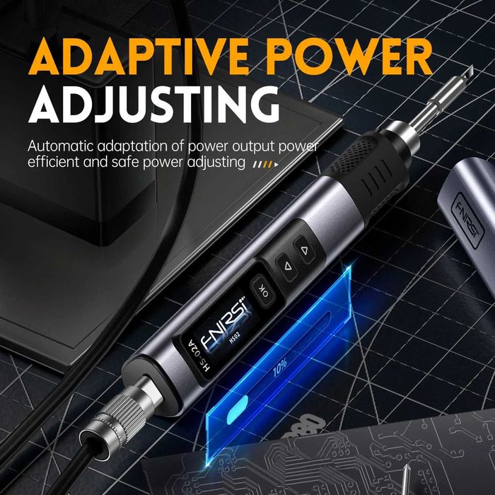 Letcon Pistol Lipit Cositorit Fnirsi HS-02AB USB-C 100w PD/QD