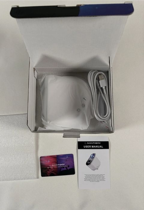 Lampa de Veghe cu muzica, Proiector 3 in 1, Bluetooth, zgomote albe