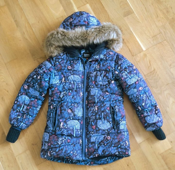 Топло детско яке 122 см