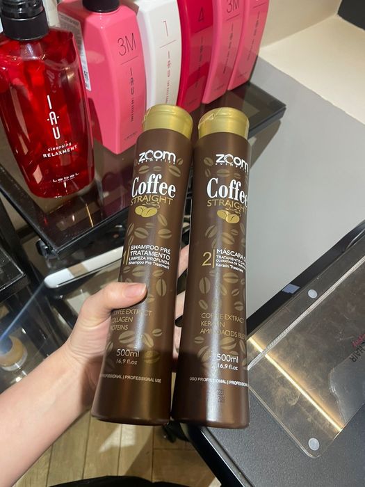 Кератиновое выпремление ...