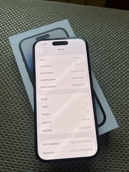 Iphone 14 Pro 256gb