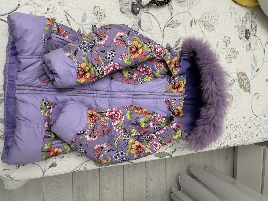 Детская куртка с комбинезоном