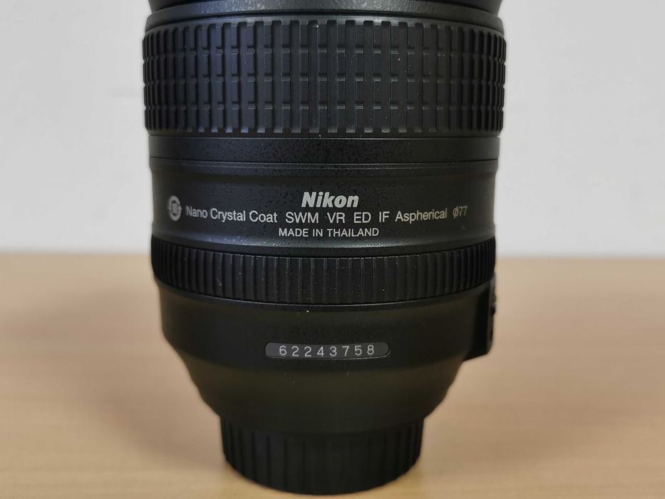 Nikon AF-S NIKKOR 24-120mm f/4G ED VR (с Nano Crystal Coat) универсален варио обектив за Nikon F и Nikon Z фотоапарати