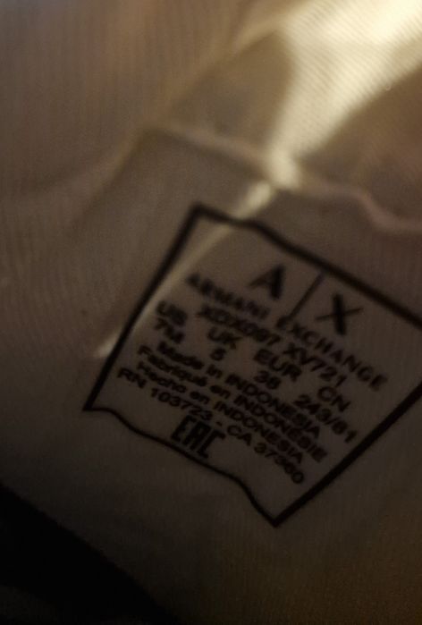 Дамски кецове Armani Exchange, размер 38